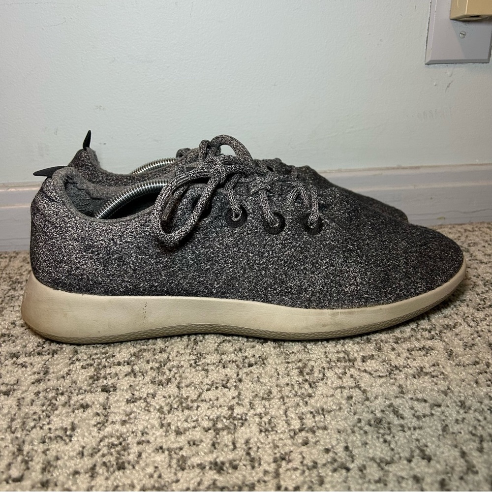 Allbirds Charcoal Gray Wool Runner Mizzles Shoes Size 13 Men’s